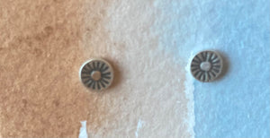 Desert Dust stud earrings