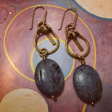 Load image into Gallery viewer, large gemstone earrings
